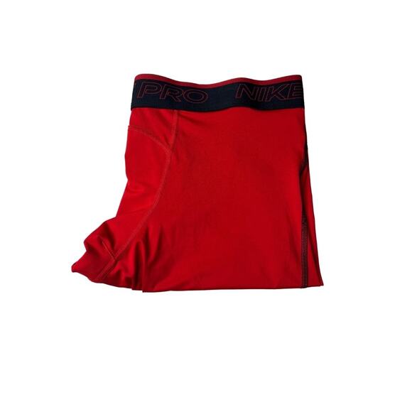 5-74 NIKE PRO Men's Compression Shorts Red XXL - Picture 6 of 6